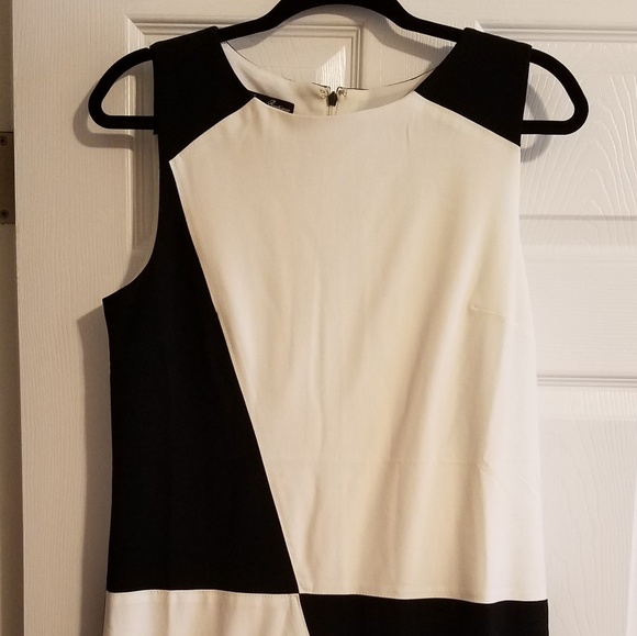 Black & White A Line Dress - Picture 2 of 5